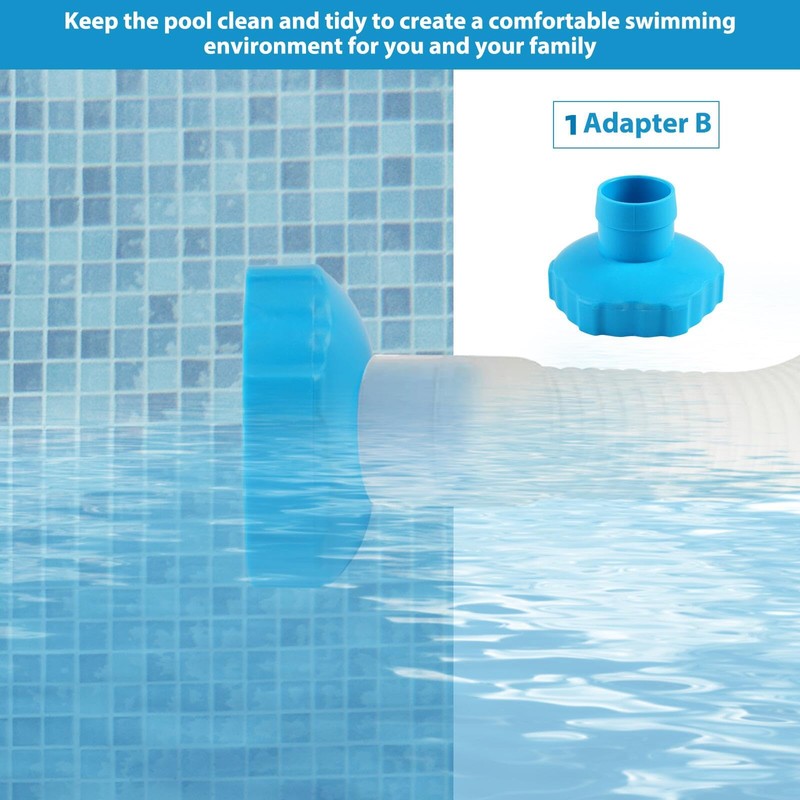 UASAM 11238 - Adaptador B para manguera de piscina Intex