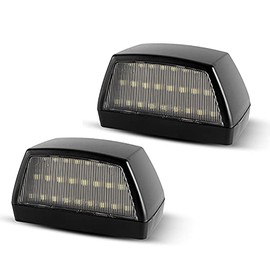 Recambo LED License Plate Light Suitable for Trailers, Cold White, 12-24 V, E-Certification Mark