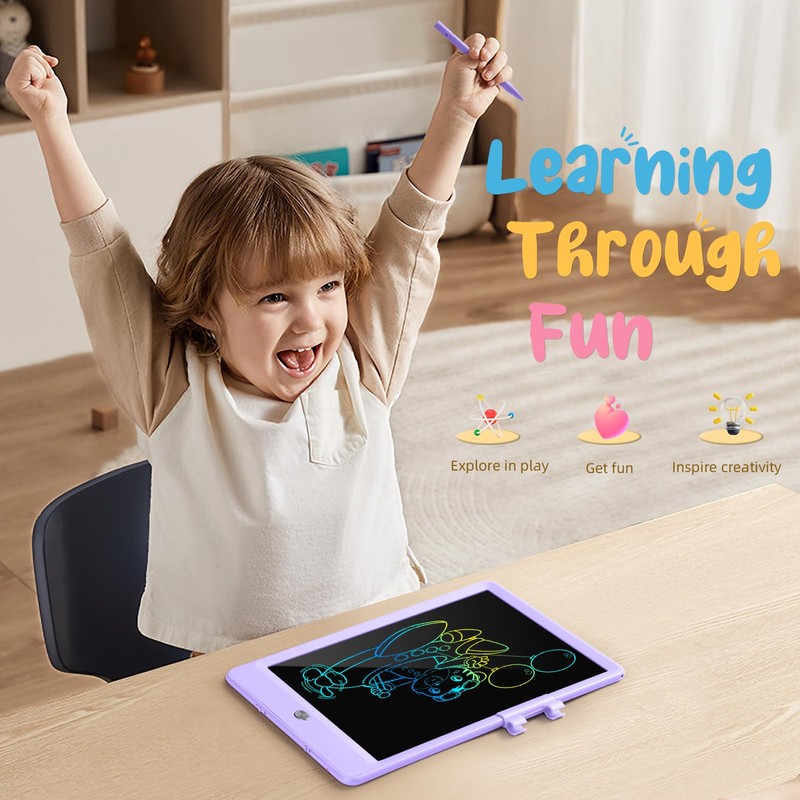 Kidopire LCD Writing Tablet, 2Pack Reusable Drawing Pad for Kids,