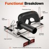 Guide Sledge Angle Grinder Holder, Angle Grinder Stand Guide Rail