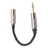 3.5 Male to 2.5 Female Adapter Portable Silver Plated Copper