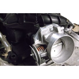 ICT Billet LS Drive By Cable Throttle Body Adapter / LS3 4 Bolt Intake to LS1 3 Bolt TB DBC LS2 LH6 L92 L76 LY2 LY5 LY6 LC9 LFA LH8 LMG L98 L9H L20 L94 LZ1 L99 L96 LC8 L77 551511XG