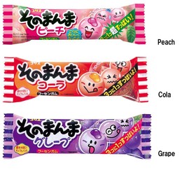 Sonomanma Gum Set 30pcs Assortmen 3Types Taste Russian Roulette Bubble Gum Japanese Dagashi Coris Ninjapo