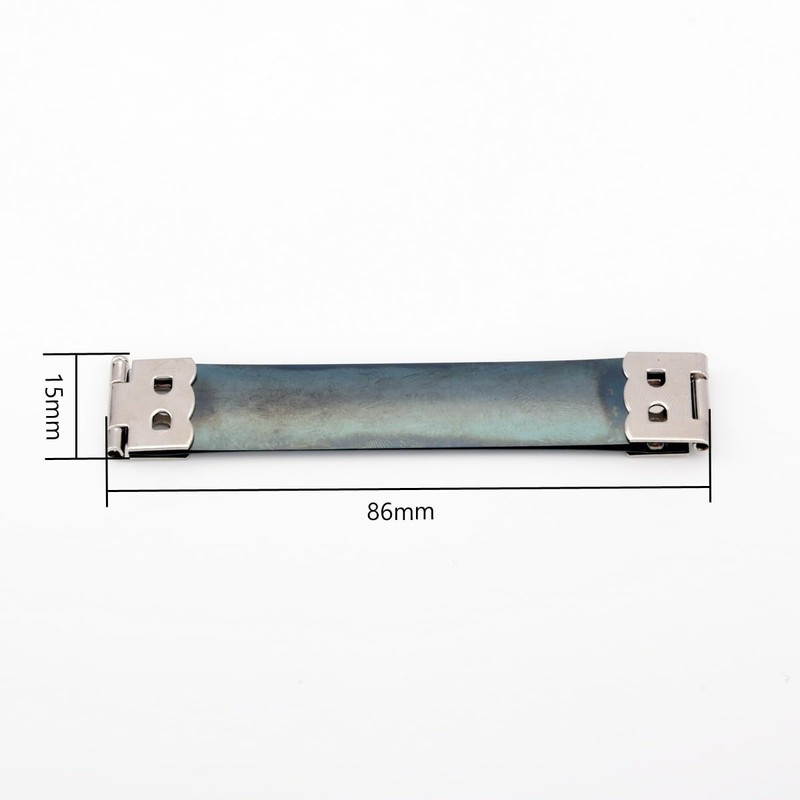 KOKOUNGKUAN 1.5cm x 8.6cm Spring Nozzle, Nickel, Set of 10,