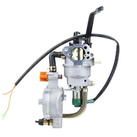 Carburionix New GX390 188F Dual Fuel Generator Carburetor LPG NG Petrol Conversion Kit for Honda GX390 GX340 GX420 5KW-8KW 11HP 13HP 15HP Generator Manual Choke