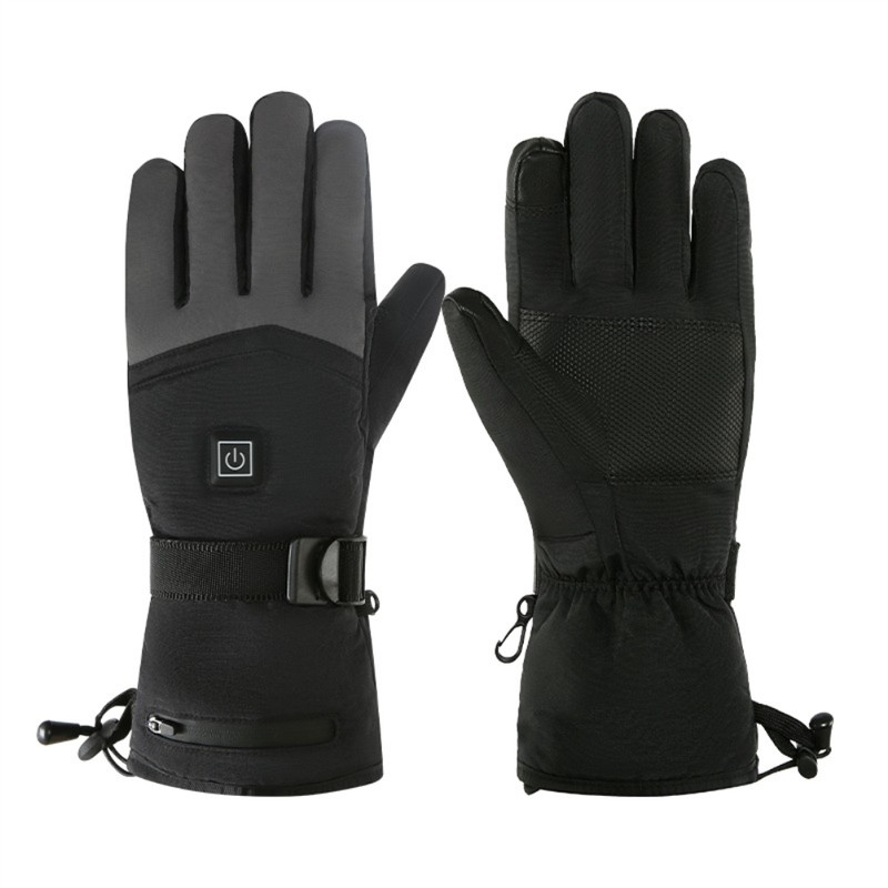 Heated Gloves Electric Rechargeable Portable Hand Warm Gloves for Cycling