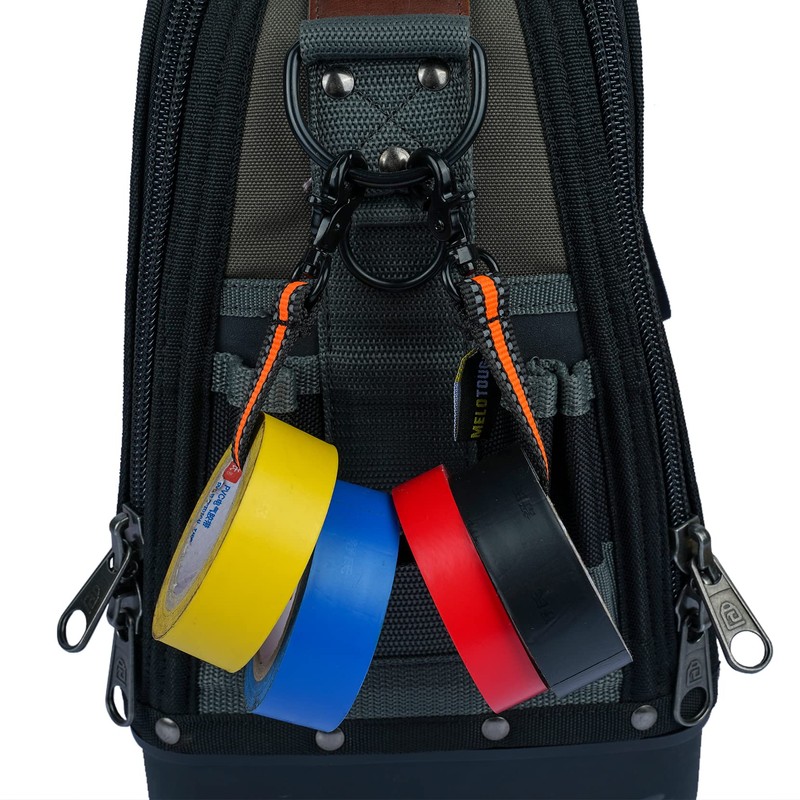 MELOTOUGH Electrical Tape Holder Tape Thong with Trigger Snap Hook