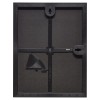 No Brand Mainstays 8.5x11 Front Loading Document Picture Frame, Black,