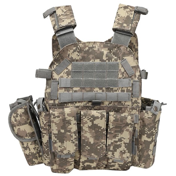 Airsoft NEW MILITARY ELITE ARMY Tactical Vest Camouflage Plate Carrier