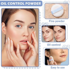 Polvos Compactos Maquillaje Matte Pressed Powdern Polvos Fijadores Maquillaje Facial Ligero, Polvo Compacto De Larga Duración