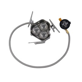 Namvo Camping Gas Stove, 6800W Portable Camping Stove Windproof Backpacking Stove with Piezo Ignition Folding Gas Burner Cooking Stoves Outdoor Cooking Fishing