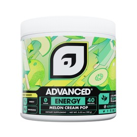 Advanced Energy Boosting Formula with Electrolytes for Hydration - L-Theanine to Combat Jitters Sugar Free & Keto Friendly No Maltodextrin (40 Servings) (Melon Cream Pop)