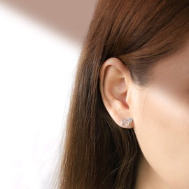 Boma Jewelry Sterling Silver Cow Stud Earrings