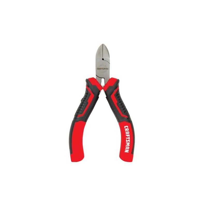 CRAFTSMAN CMHT82298 CFT - Mini alicate diagonal, 4.5 pulgadas, rojo