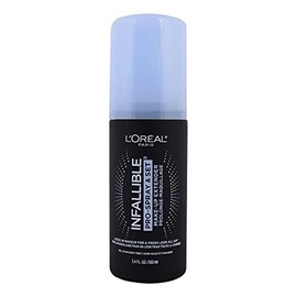 L 'Oréal Paris infallible aerosol profesional, conjunto de aerosol fijador de maquillaje, 3.4 onzas fluidas.