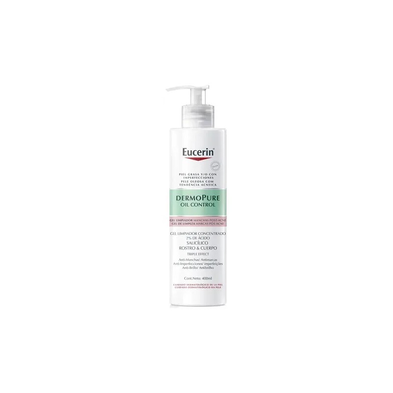 Eucerin Dermopure Gel Limpiador Facial Concentrado Piel Gras