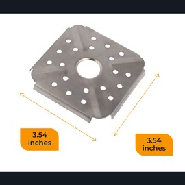 Gas Burner Trivet Grate - Stove Reducer Ring - Non Slip Stove Stand