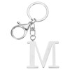 [PATIKIL] Initial Letter Key Chain Alphabet A-Z Keychain Initial Key