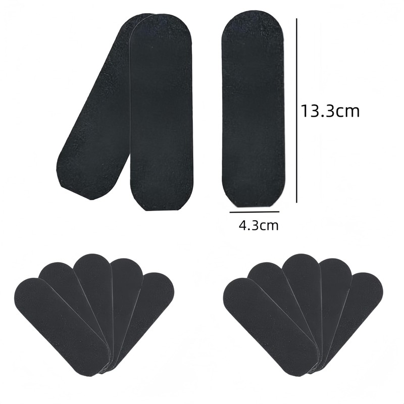 30 Stücke Fußfeile Fußraspel Set,Granmagazz Pediküre, Ersatz Schleifpapier Nachfüllpads, abgestorbene