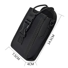 TWAYRDIO Nylon Case for Walkie Talkies with Strap for Specific Small Power Transceivers Handy Machines