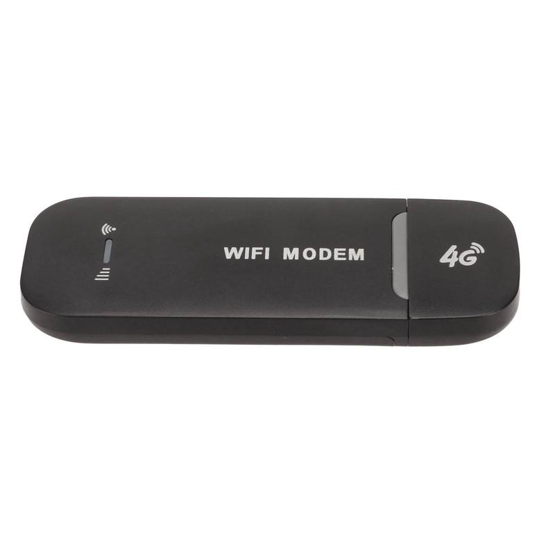 4G WiFi Router Black Up to 10 Users Stable Easy