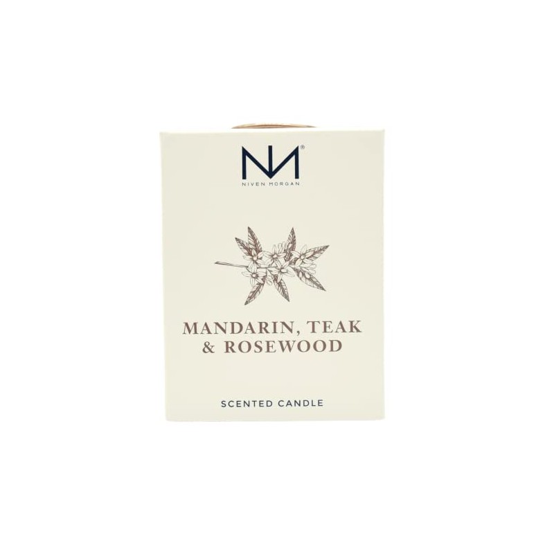 Niven Morgan Mandarin, Teak and Rosewood Scented Candle 11 oz