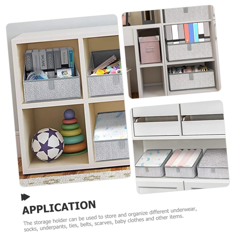 Ciieeo Foldable Trapezoid Storage Bin Multi Function Clothes Organizer for