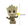 ZEshops Mini Groot Figurine Miniature Model Home Accessories Decompression Artefact