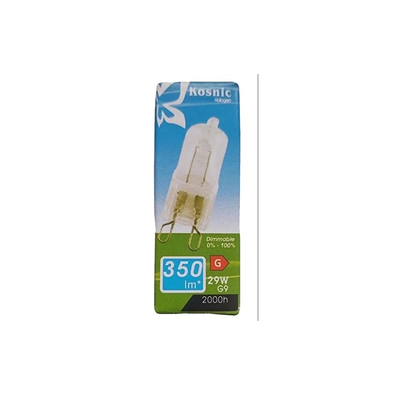 Kosnic 20 X G9 29W=40W HAL29CPL/G9 ECO Halogen Warm White