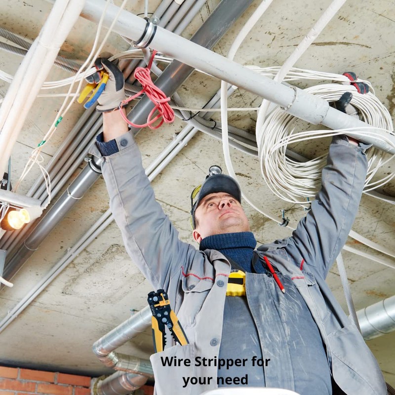 Wire Stripper - Wire Strippers Electrical, Terminal Crimper, Cable Cutters,