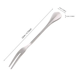 Ausla Robustes Design, Leicht Wiederverwenden, Komfortable Handlung mit Maishalter -Gabel BBQ -Spieße Zum Kochen, Grillen Im Freien, Picknicks, Camping, mit Edelstahlstiften