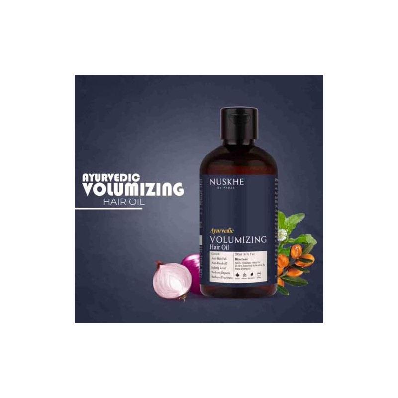  Ayurvedic Volumizing Hair Oil (200 ml)