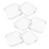 Ciieeo 6Pcs Transparent PU Door Stopper Wall Protector for Door