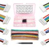 SH1.0 to PB1.25 Pre-Crimped Cables and Connectors Kit Compatible with