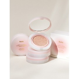 Huxley Essence Cover Cushion Unthin Layer (Main Product) 12g & Refill 2EA / 에센스 커버 쿠션 언씬 레이어 (본품) 12g & 리필 2EA