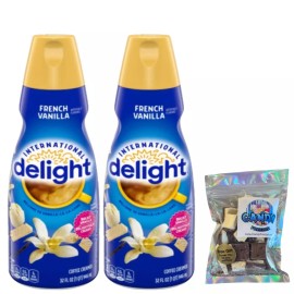 International Delight French Vanilla Liquid Coffee Creamer 2 Pack 32 oz.