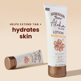 Hawaiian Tropic Aloha Glow Tanning Water, Light/Medium, 6.7oz