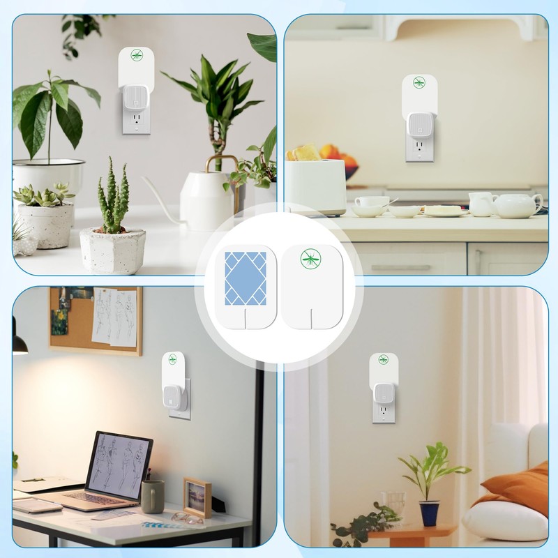 Qualirey 30 Pack Flying Insect Trap Refill Compatible with VEYOFLY