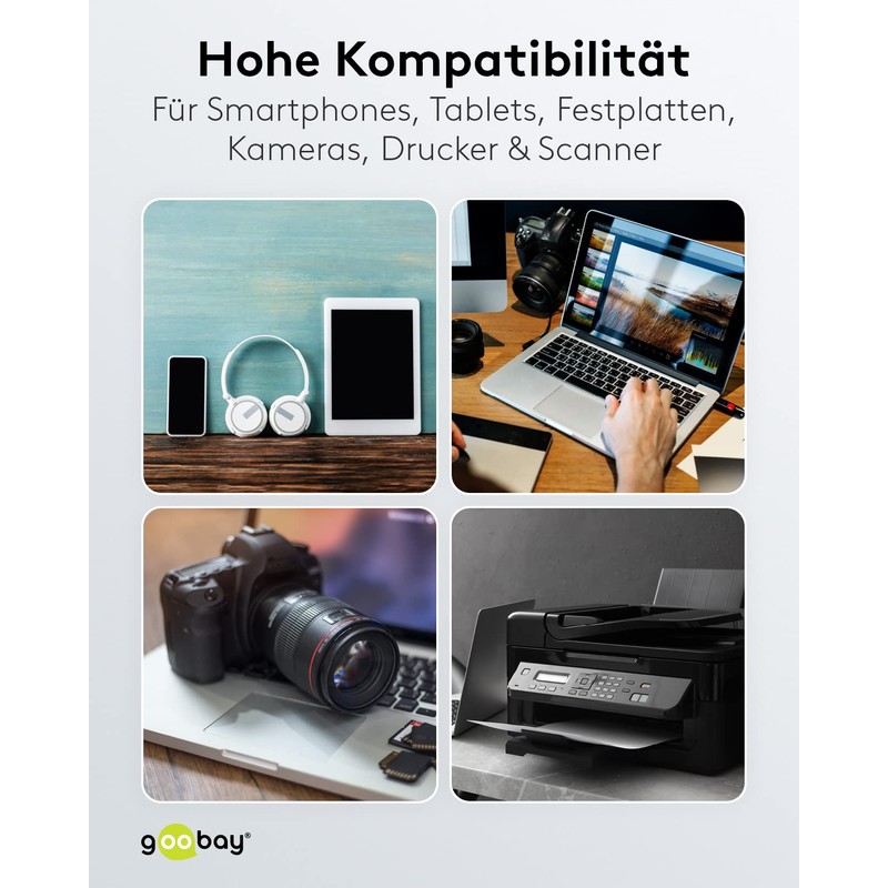 Goobay 45402 USB-C to USB-C Adapter, Right-Angled, 90°, Black