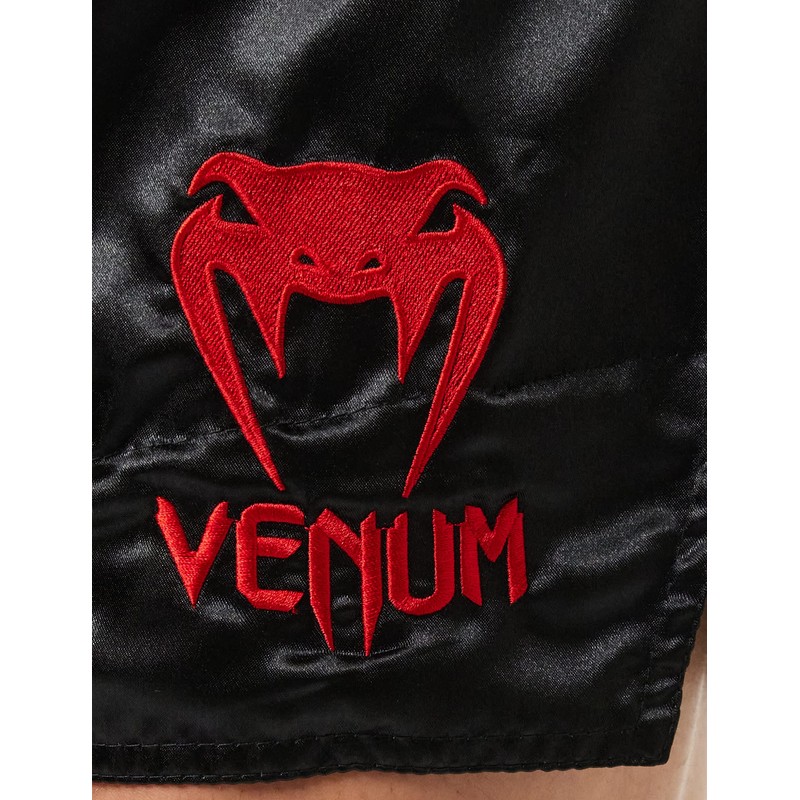 Venum, Classic Muay Thai Shorts, Men's, L, Black/Red