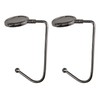kwmobile 2x Bag Hooks for Luggage Floor Preventing - Bag