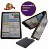 medics Nursing Clipboard -BLACK -reference sheets -great for clinical