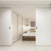 VEVOR Bypass Door Hardware, 4ft Heavy Duty Bypass Sliding Door