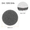 sourcing map 12pcs Scrubber Scouring Pads 1200 Grits 3 Inch