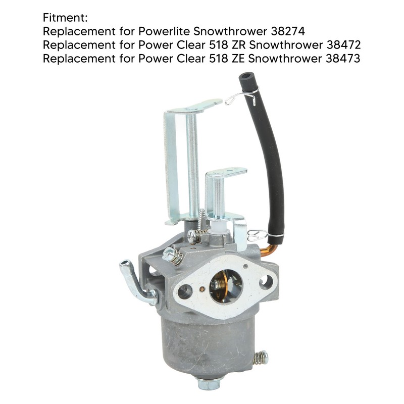 Hedge Trimmer Carburetor 127‑9053 Metal Engine Carb with Oil Tube
