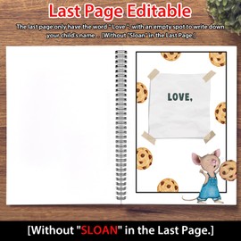 rubeonly If You Give Your Teacher a Cookie A4 Large NoteBook – Creative DIY Teacher Appreciation Gift, Thank You NoteBook for Teachers, Perfect for Teachers Day, Best Teacher Ever (1 Pack)