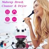 Karessories Eléctrico Automático Limpiador de Brochas de Maquillaje | Dos
