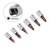 sourcing map 1/4" Drive Phillips Slotted Bit Socket Set, S2