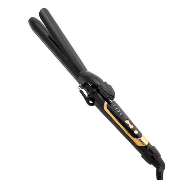 1 Inch Curling Iron Hair Wand - Extra Long Hair Curler Beachwaver with Ceramic Coating Barrel & Adjustable Heat Settings up to 450°F - Fast Heating Hair Styling Tool for All Types of Hair