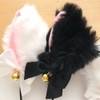 [MMOWQEA] 猫耳 カチューシャ コスプレ かわいい リボン 鈴付き ふわふわ ハロウィン 仮装小物